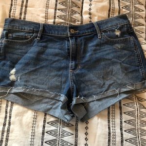 “High rise Hollister Denim Shorts